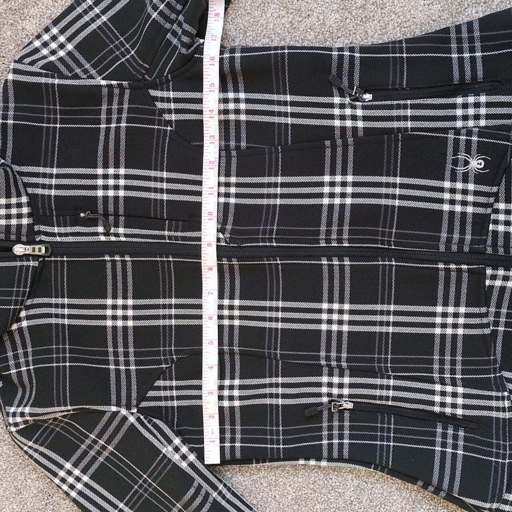Spyder women's jacket, Medium. Black and white SUPER CUTE 😍💥🗨 - Picture 7 of 11